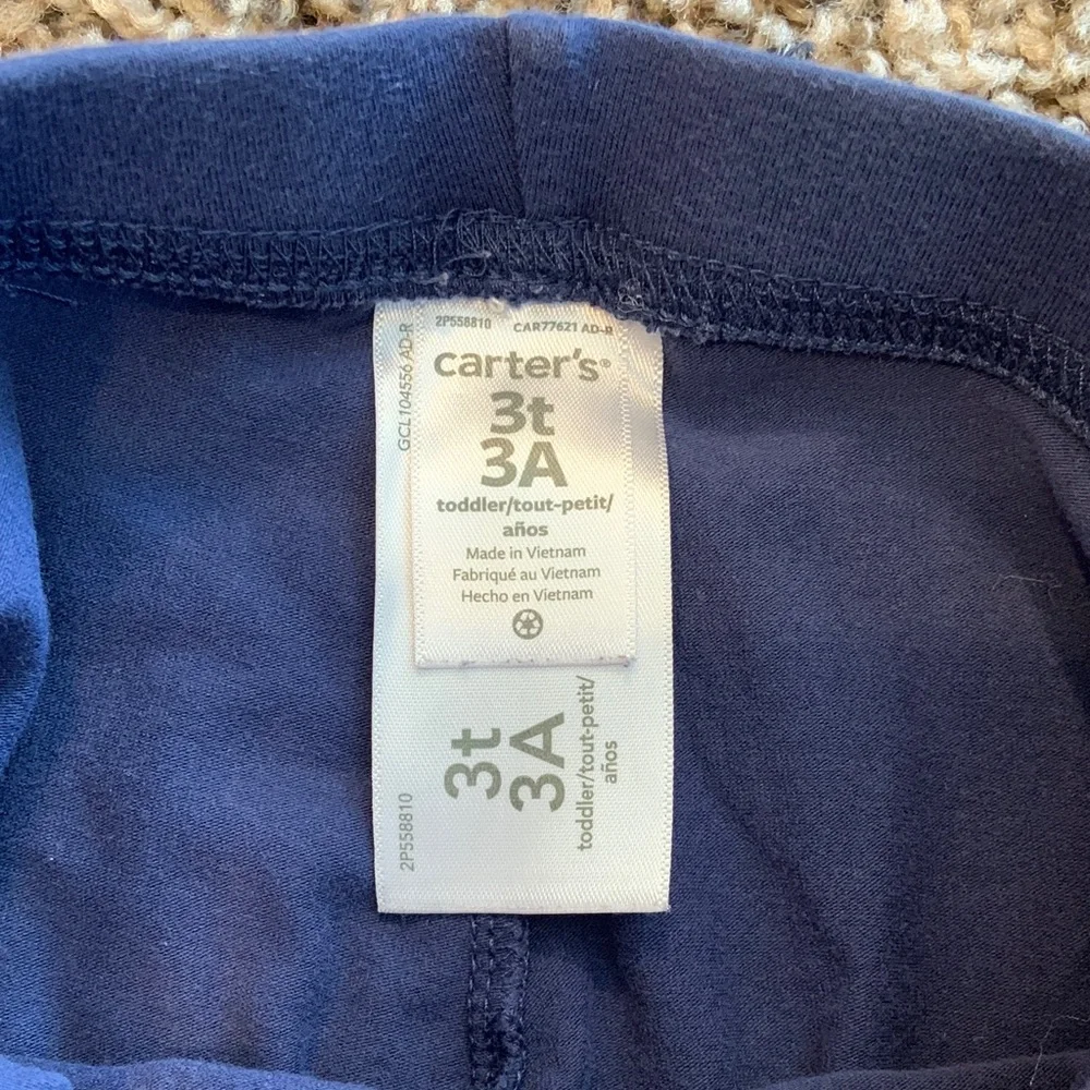 Kids Leggings Set - Gray, Navy, and Black T3 lot of 6 - Picture 12 of 16